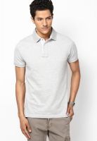 Tommy Hilfiger Cloud Htr Half Sleeve Polo T-Shirt