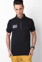 U.S. Polo Assn. Black Polo T-Shirt