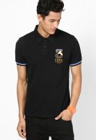 U.S. Polo Assn. Black Polo T-Shirt