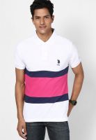 U.S. Polo Assn. White Polo T-Shirt