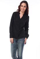 Vero Moda Full Sleeve Black Shirt