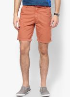 WYM Solid Peach Shorts