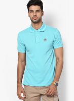 Wilkins & Tuscany Green Solid Polo T-Shirts