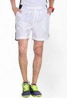 Yepme White Solid Shorts