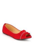 A&N Red Peep Toes