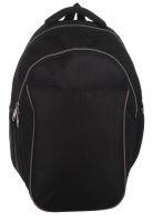 Alessia Black Polyester Backpack