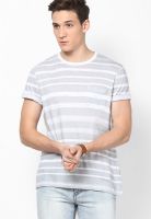 Calvin Klein Jeans Light Grey Round Neck T-Shirt