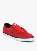 DC Nyjah Vulc Red Sneakers