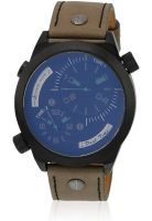 Daniel Klein Dk10123Blsnd-Sand/Black Analog Watch