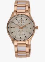 Daniel Klein Dk10515-2 Bronze/Silver Analog Watch