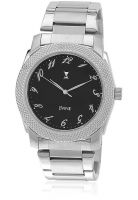 Dvine Ds 2115 Bk01 Silver/Black Analog Watch