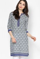 Entropy Blue Kurti