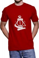 Fanideaz Printed Men's Round Neck Red T-Shirt