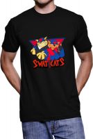 Fanideaz Printed Men's Round Neck Black T-Shirt