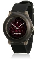 Fastrack 9948Pp01J Black/Purple Analog Watch