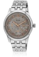 Guess Asset W0474G2 Silver/Brown Analog Watch