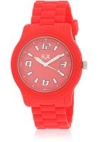 H2X Splash Unisex Red/Red Analog Watch