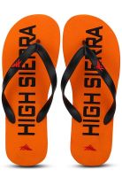 High Sierra Orange Flip Flops