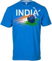 Huetrap Graphic Print Men's Round Neck Blue T-Shirt