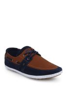 ID Navy Blue Boat Shoes