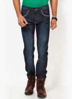 John Players Blue Low Rise Skinny Fit Jeans