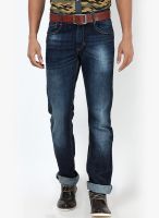 John Players Blue Low Rise Skinny Fit Jeans