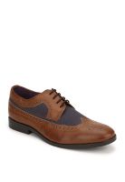 Knotty Derby Oliver Longwing Brogue Tan Lifestyle Shoes