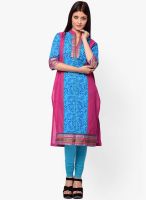 Kurti'S Pink Printed Kurtis