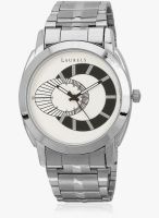 Laurels Original Lo-Polo-701 Silver/White Analog Watch