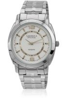 Laurels Original Lo-Polo-801 Silver/White Analog Watch