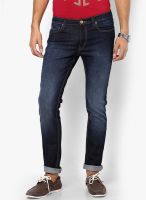 Lee Dark Blue Skinny Fit Jeans (Bruce)