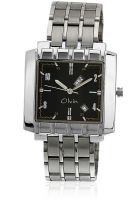 Olvin 1583 Sm03 Silver/Black Analog Watch