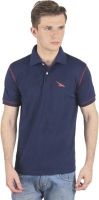 PRO Lapes Solid Men's Polo Neck Blue T-Shirt