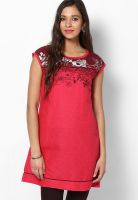 People Red Printed Kurtas