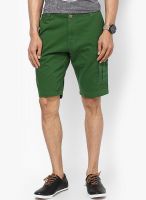Peter England Green Shorts