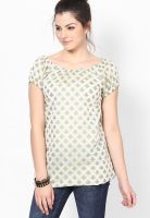 Plume Green Printed Kurta