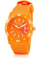 Q&Q DB02J009Y-1 Orange/Orange Analog Watch