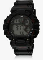 Q&Q M144j003y-Sor Black/Black Digital Watch