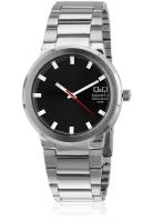 Q&Q Q544N202Y Silver/Black Analog Watch