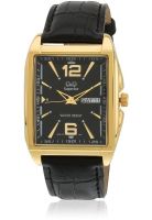 Q&Q S206-102Y Black/Black Analog Watch