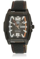 Q&Q S208-512Y Black/Black Analog Watch