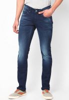 Rookies Blue Slim Fit Jeans