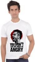 ShopMantra Graphic Print Men's Round Neck White T-Shirt