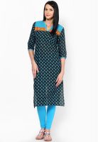 Shree Black Printed Kurta