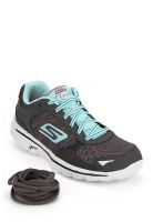 Skechers Go Walk 2-Flash Grey Running Shoes