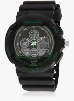 Sonata 7997Pp02J-Sdd520 Black Analog & Digital Watch
