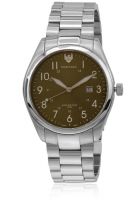 Swiss Eagle Se-9028-33 Silver/Green Analog Watch