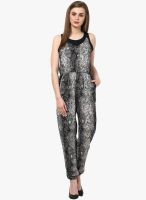 The gud look Grey Printed Jumpsuit