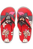 Tom & Jerry Red Flip Flops