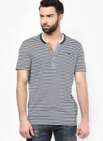 Tom Tailor Blue Henley T-Shirt